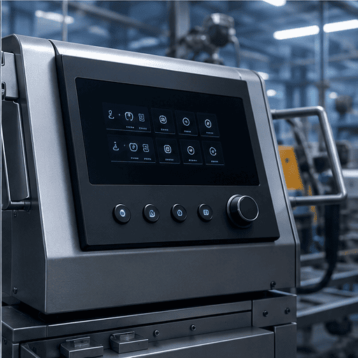 Industrial equipment control panel